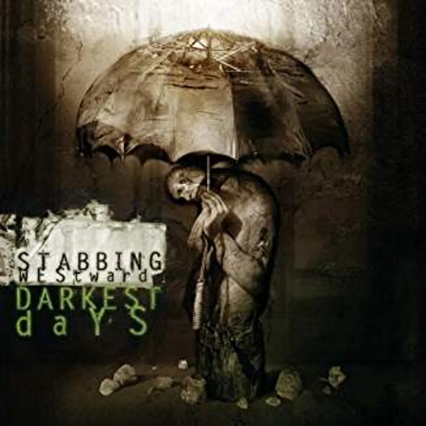 Stabbing Westward DARKEST DAYS (GREEN VINYL) Vinyl Record
