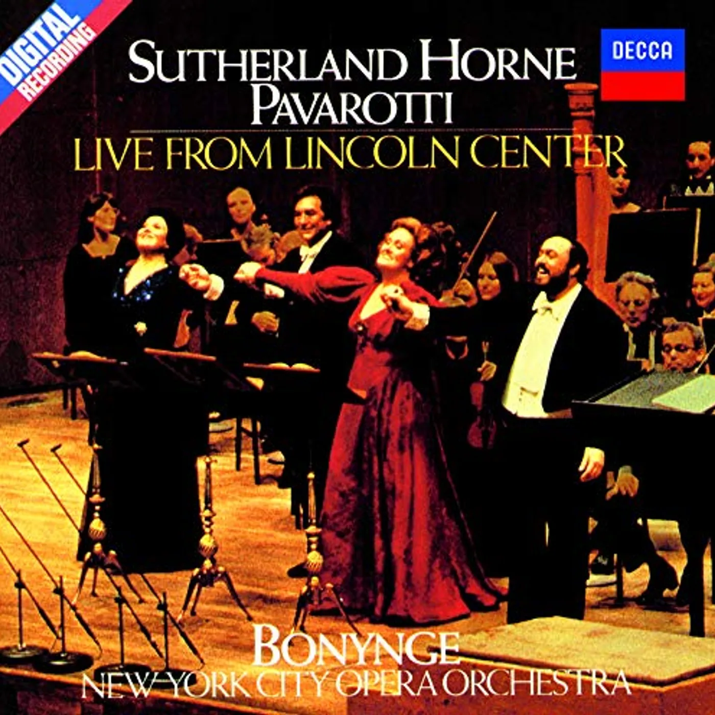 Luciano Pavarotti LIVE FROM LINCOLN CENTER CD