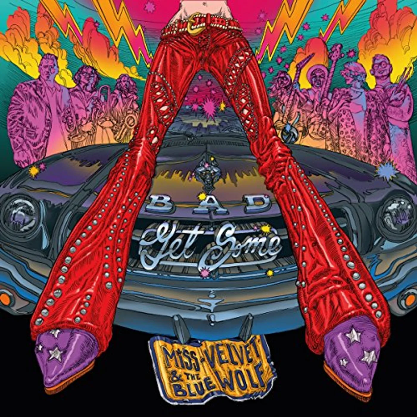 Miss Velvet and the Blue Wolf Bad Get Some Vinyl Record