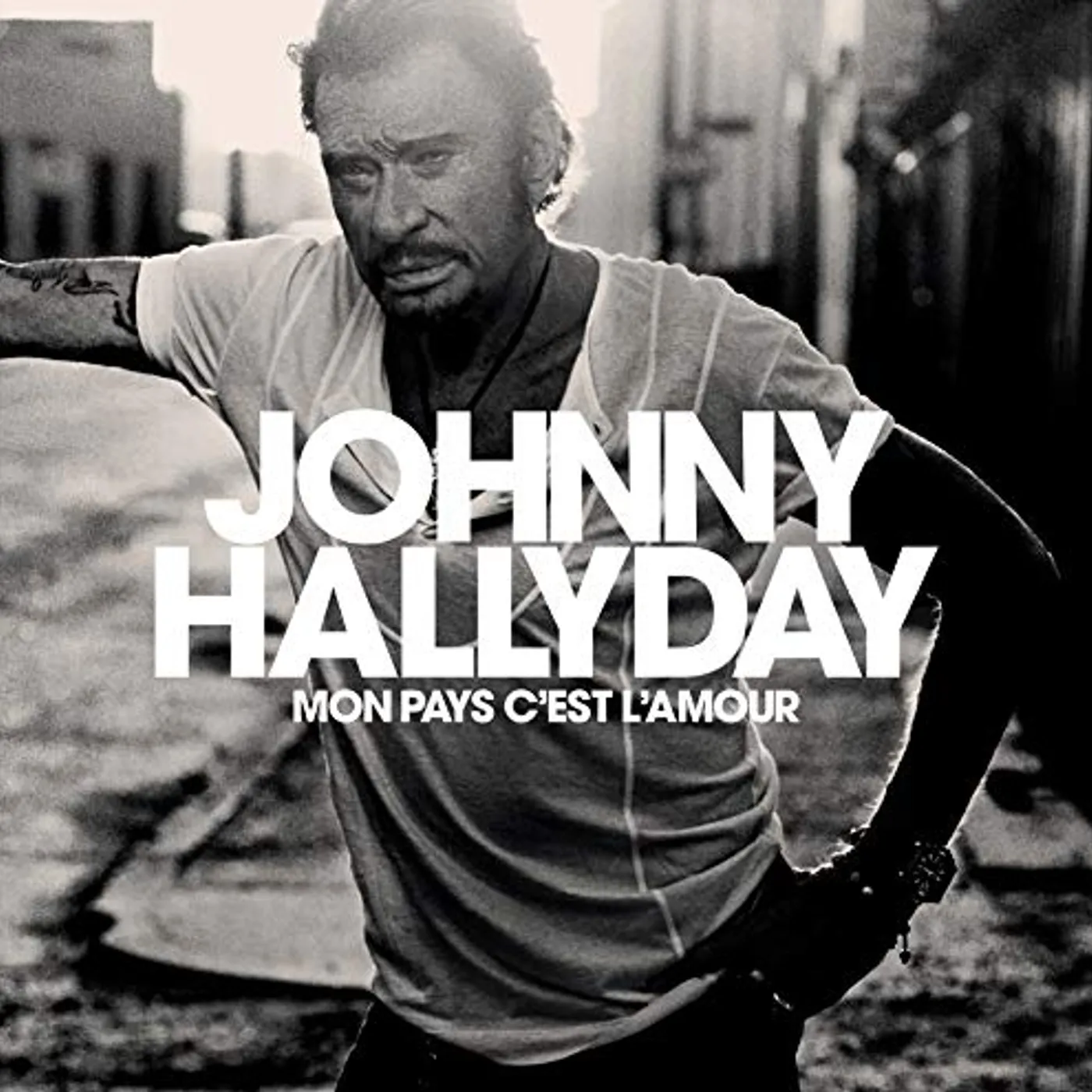 Johnny Hallyday Mon pays c'est l'amour Vinyl Record
