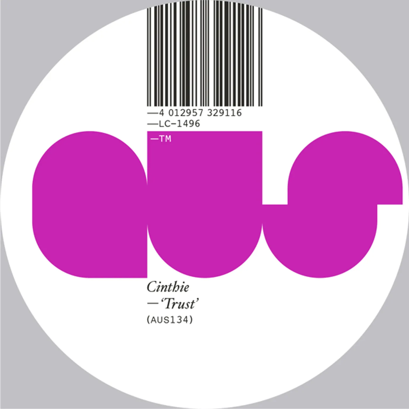 CINTHIE Trust Vinyl Record