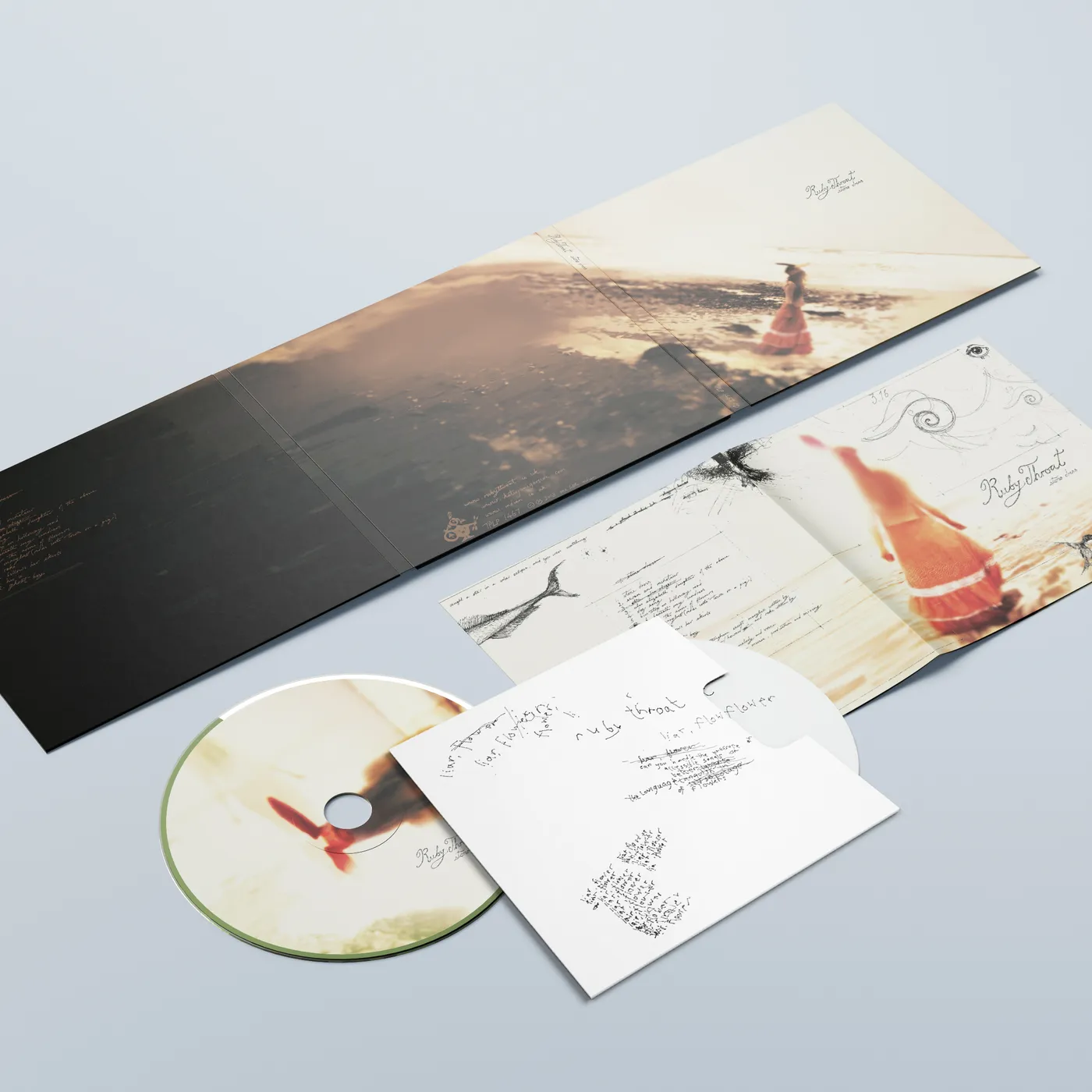 Ruby Throat STONE DRESS & LIAR FLOWER CD