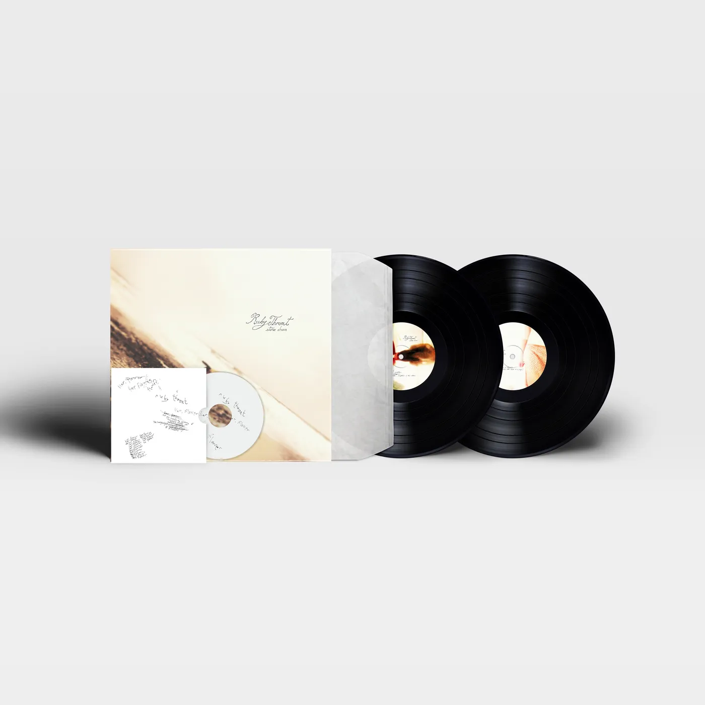 Ruby Throat Stone Dress & Liar Flower Vinyl Record