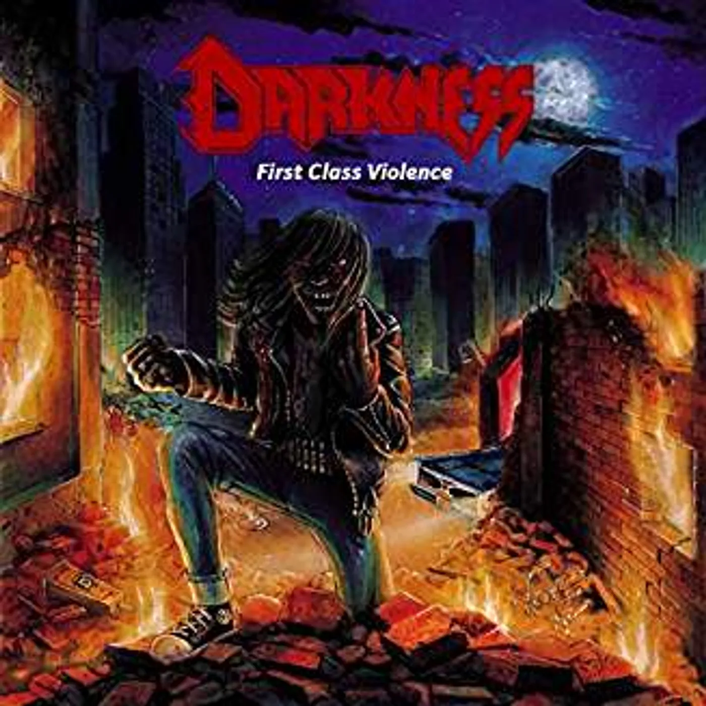 The Darkness First Class Violence Vinyl Record