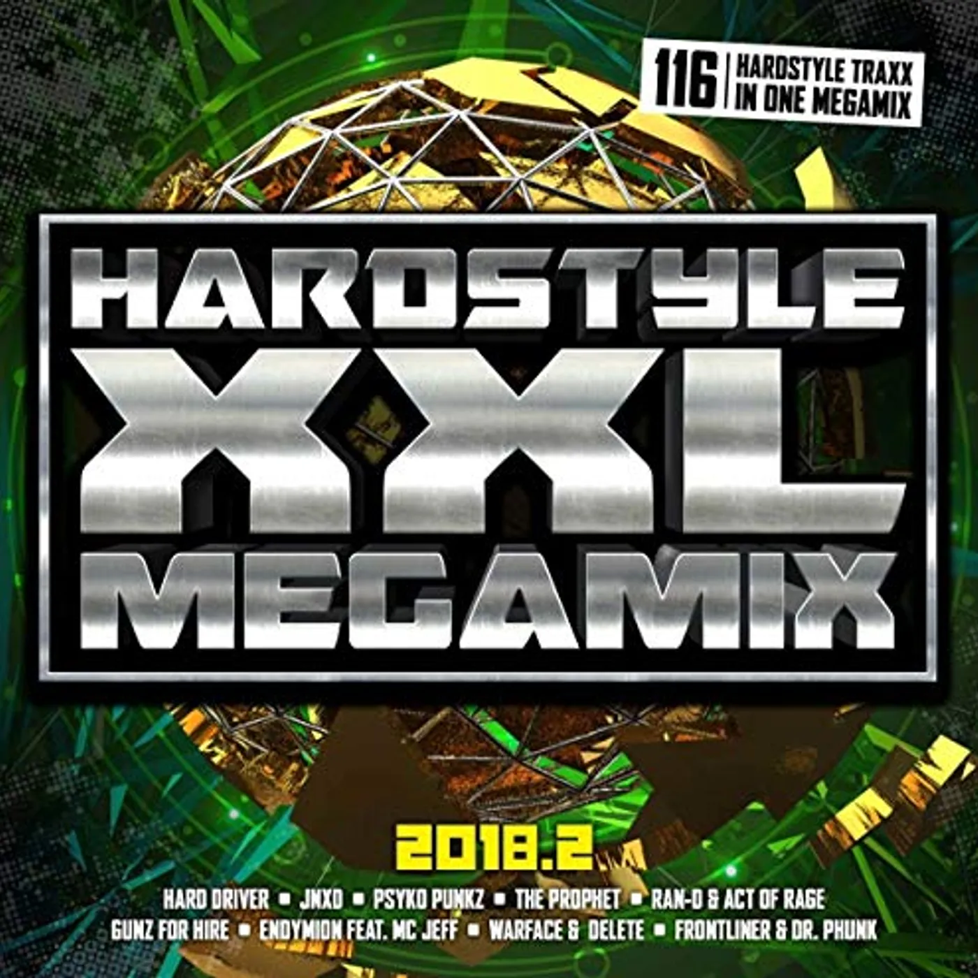 Various Artists  HARDSTYLE XXL MEGAMIX 2018.2 CD