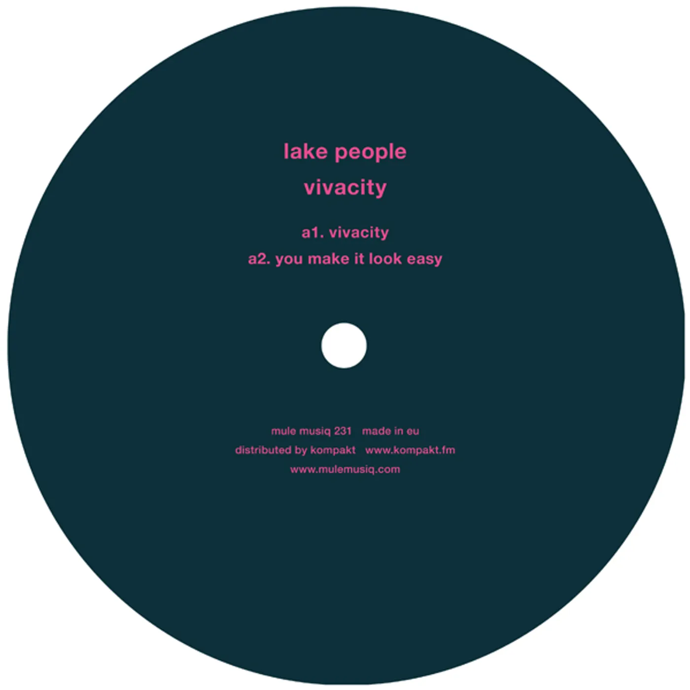 Lake People Vivacity Vinyl Record