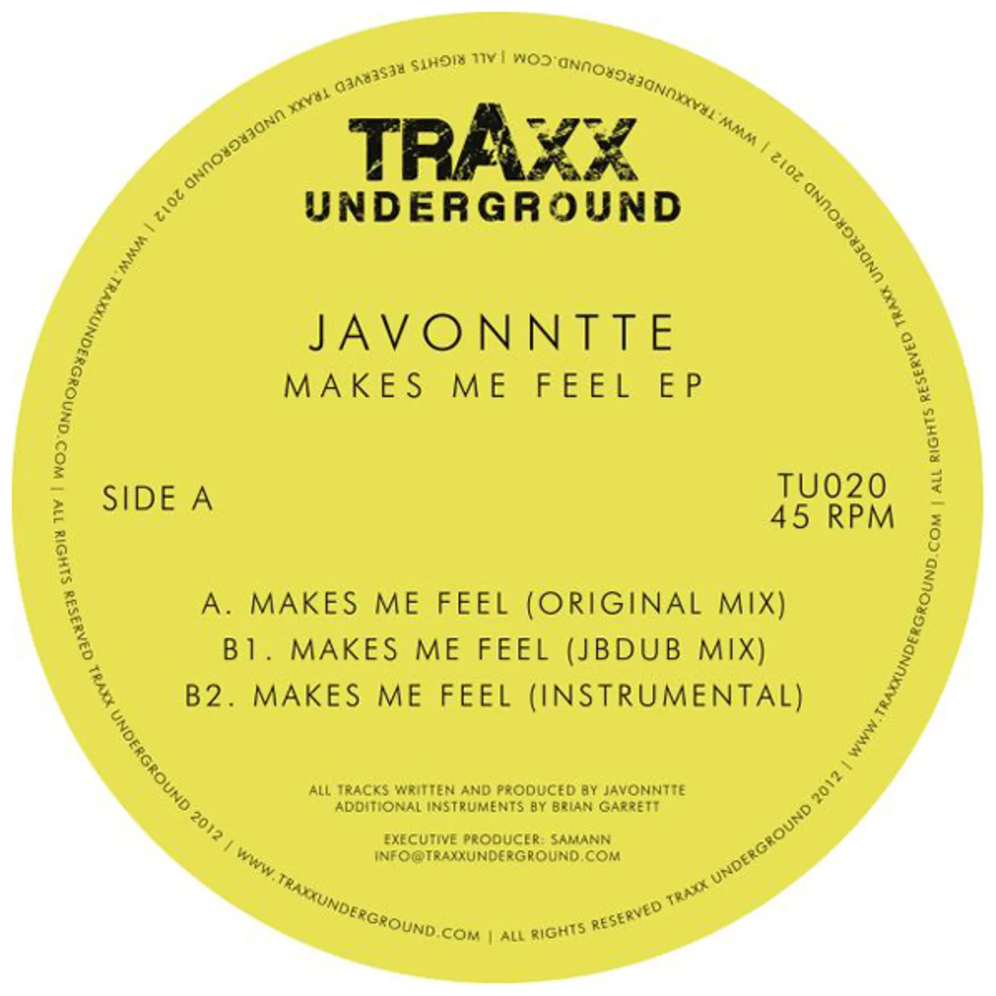 Javonntte MAKES ME FEEL Vinyl Record
