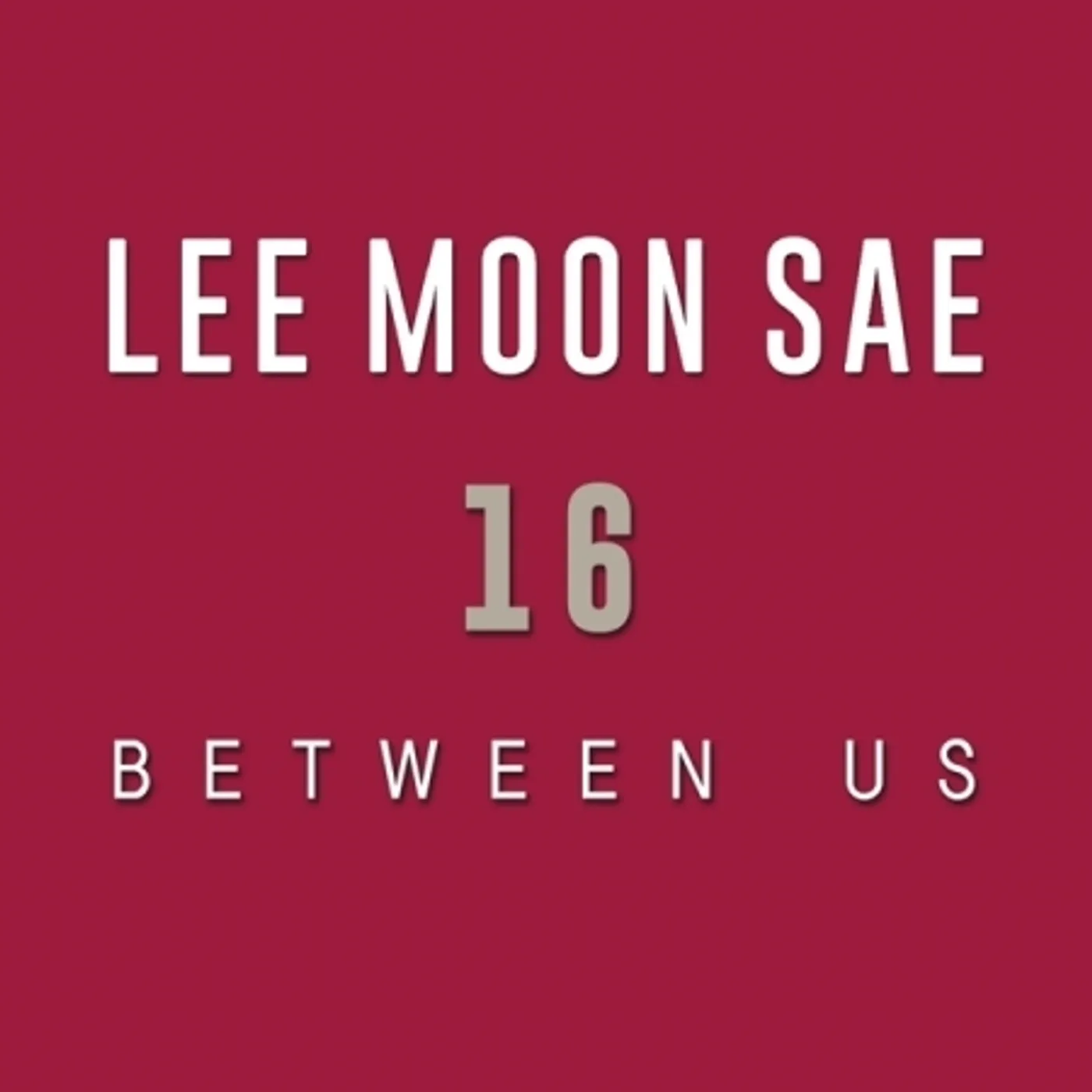 Lee Moon Sae BETWEEN US CD