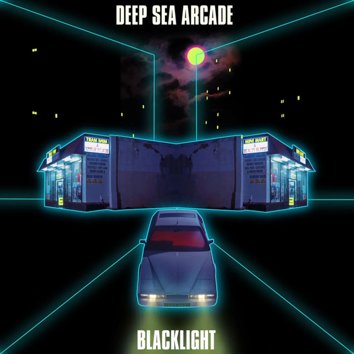 Deep Sea Arcade Blacklight Vinyl Record