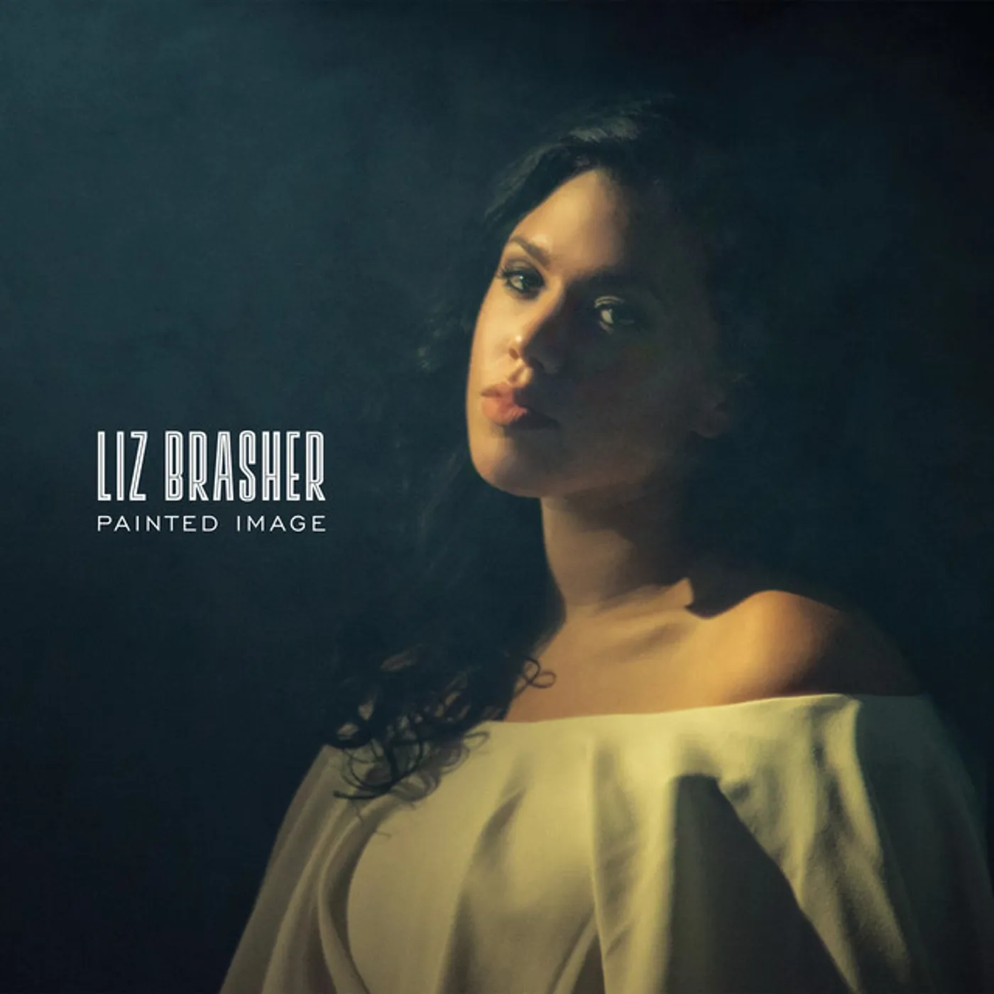 Liz Brasher Painted Image Vinyl Record