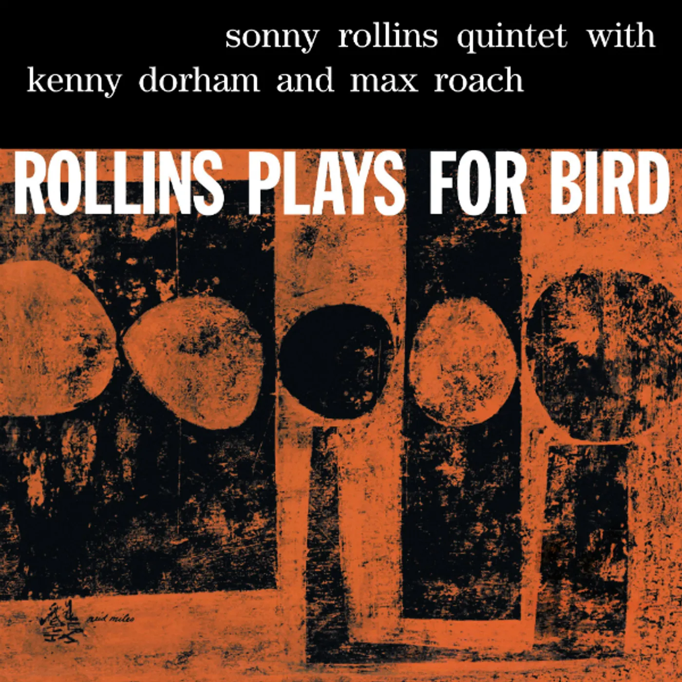 Sonny Rollins Rollins Plays For Bird Vinyl Record