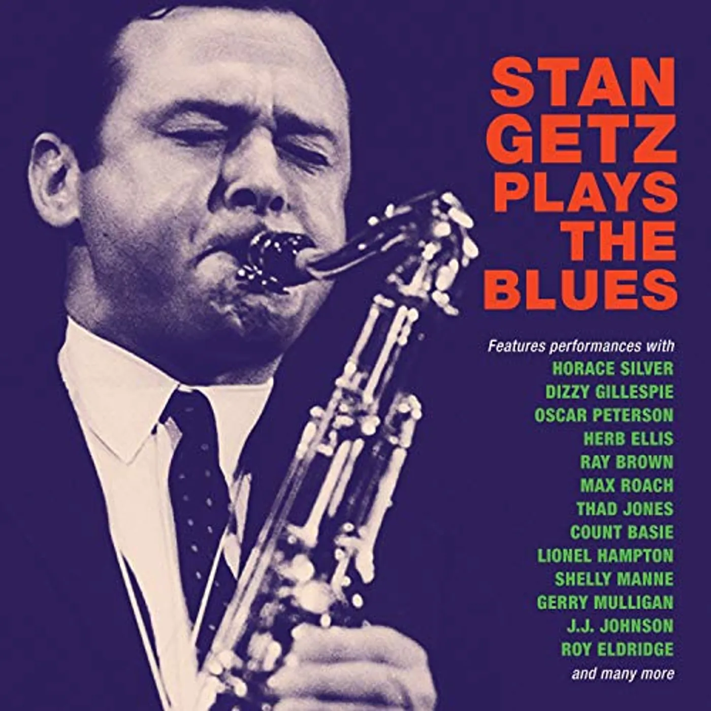 Stan Getz PLAYS THE BLUES CD