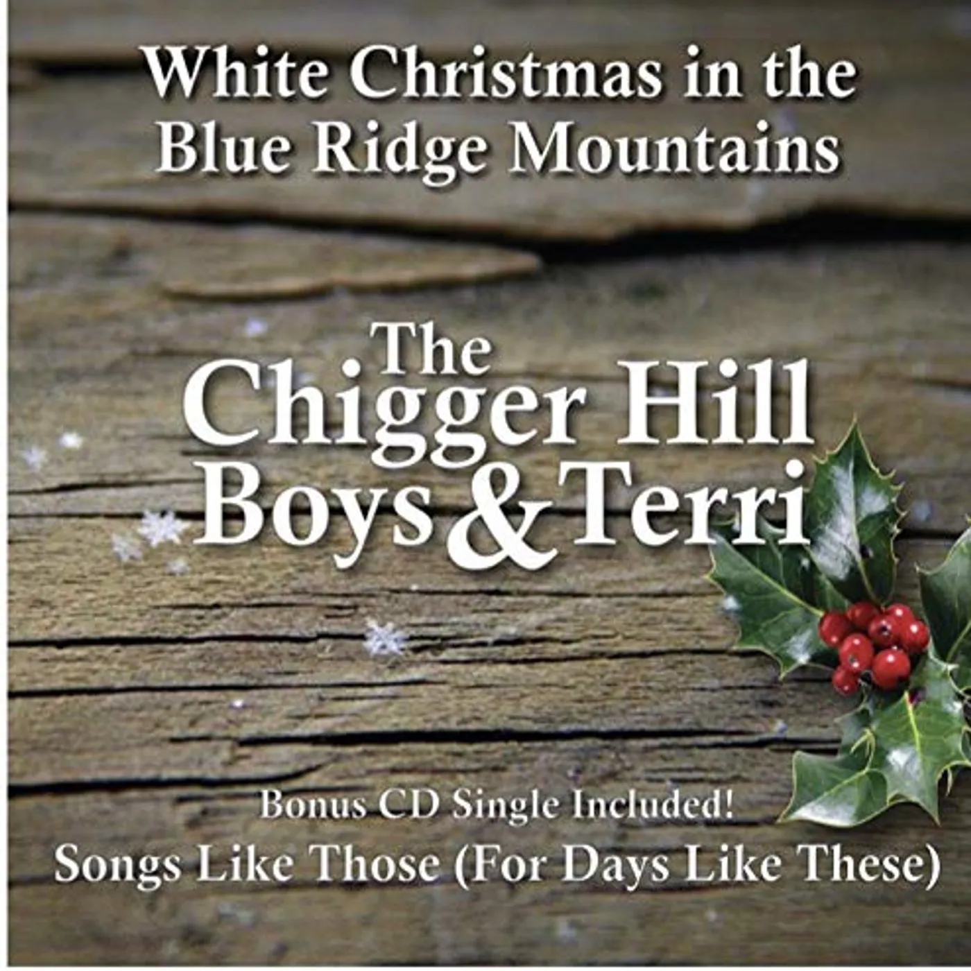 Chigger Hill Boys & Terri WHITE CHRISTMAS IN THE BLUE RIDGE MOUNTAINS CD