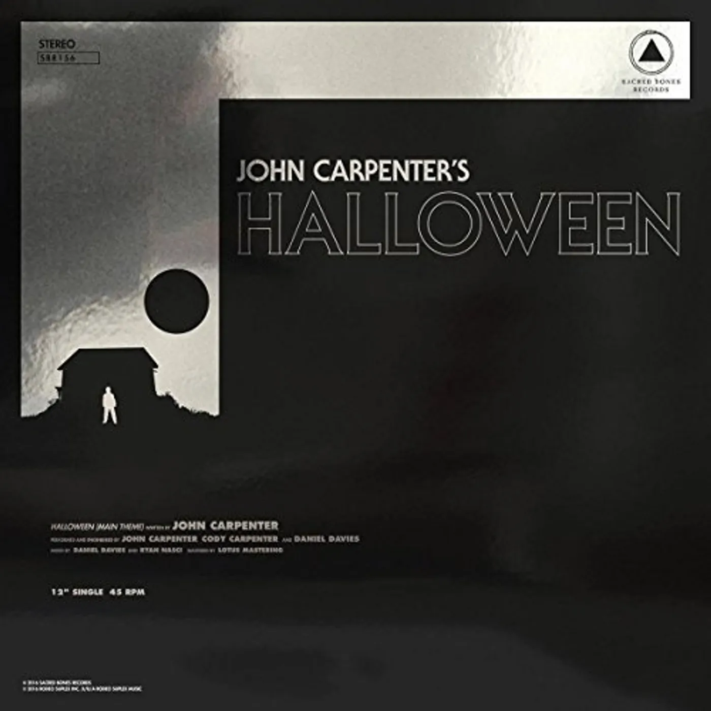John Carpenter HALLOWEEN / ESCAPE FROM NEW YORK / Original Soundtrack Vinyl Record