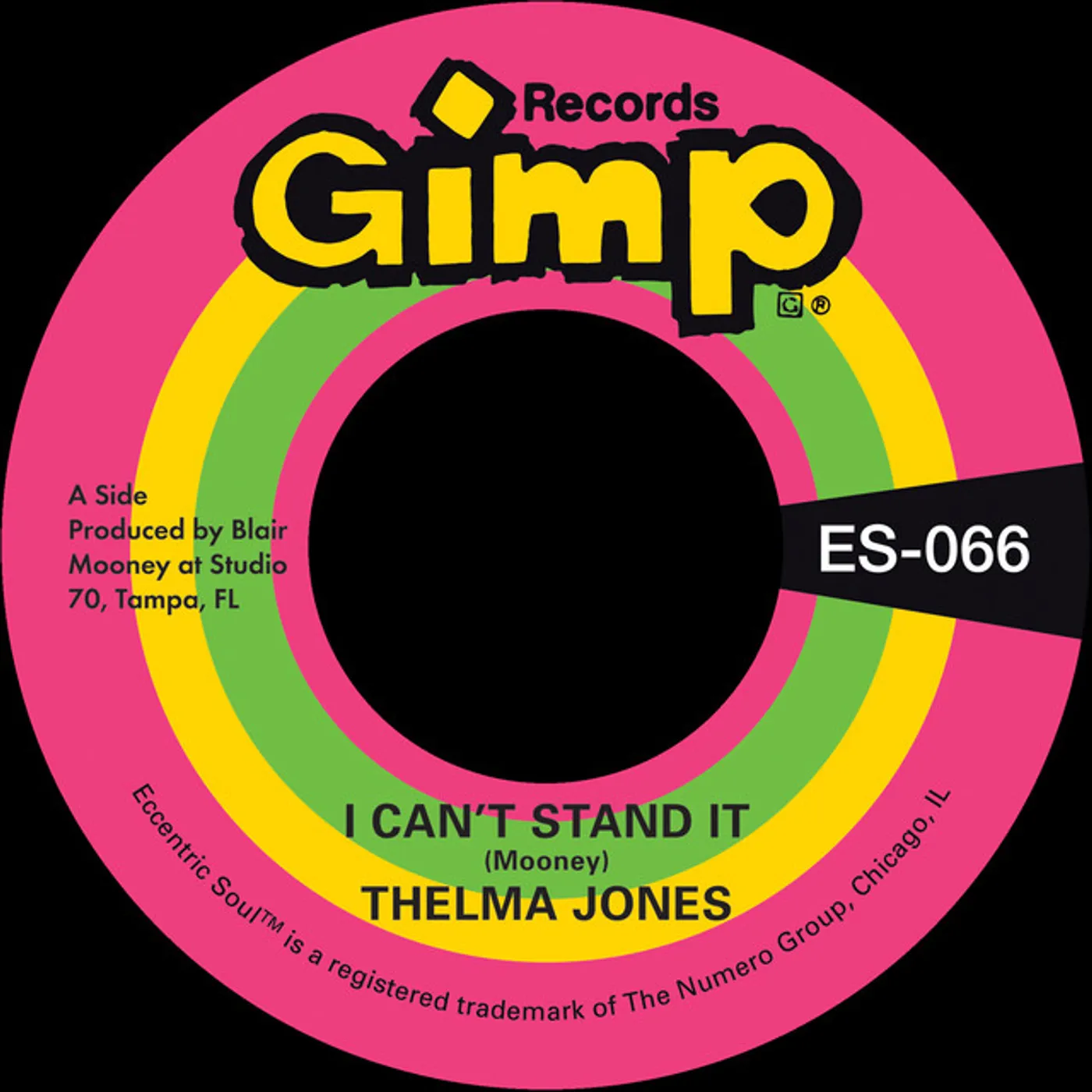 Thelma Jones I CAN'T STAND IT / ONLY YESTERDAY Vinyl Record