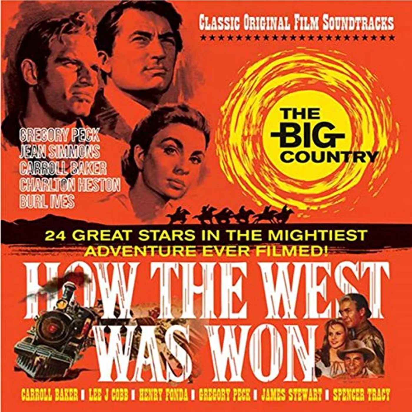 Jerome Moross BIG COUNTRY / HOW THE WEST WAS WON CD