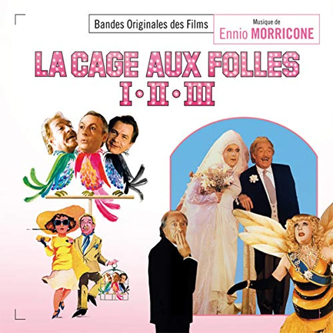 Ennio Morricone LA CAGE AUX FOLLES I-III / Original Soundtrack CD