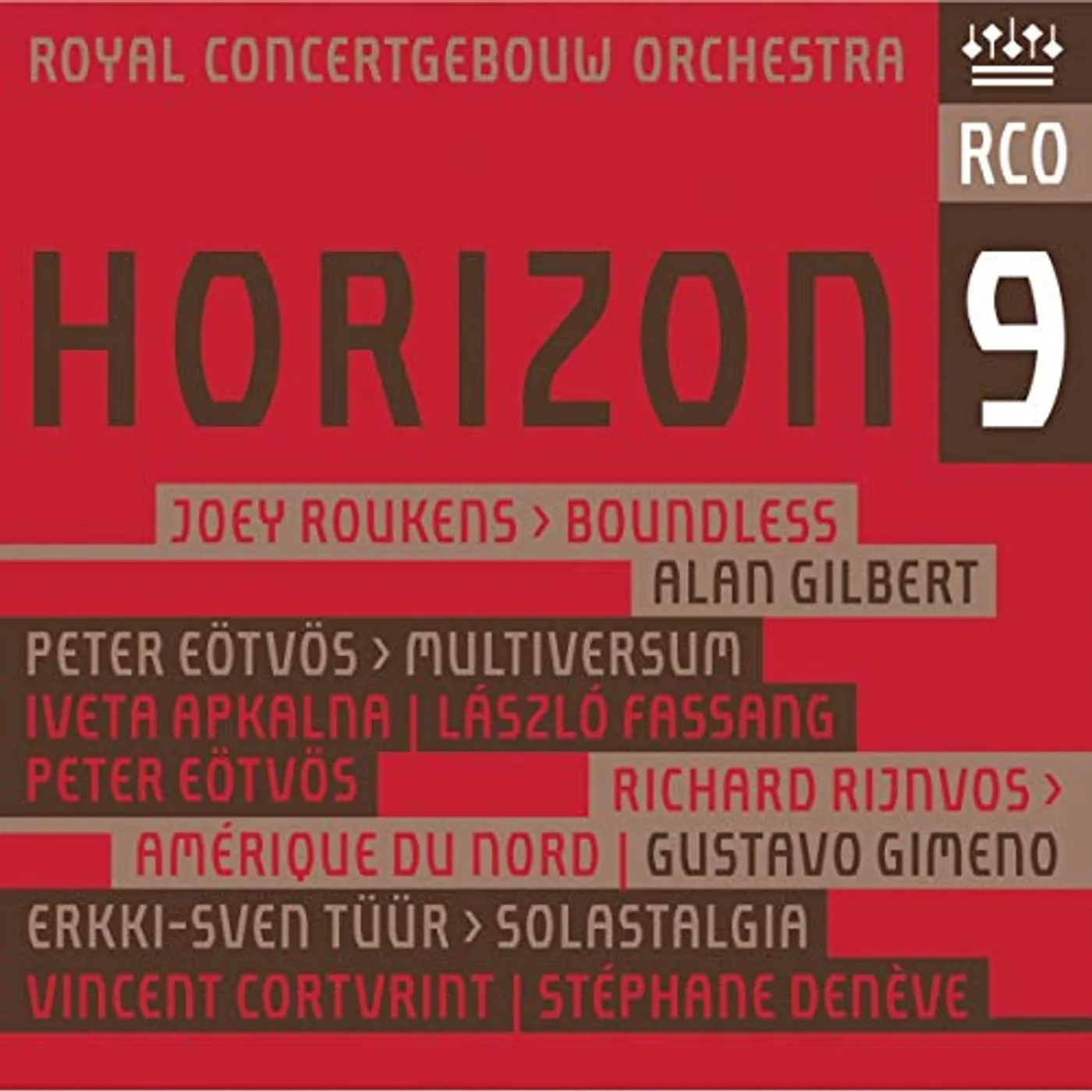 Royal Concertgebouw Orchestra HORIZON 9 Super Audio CD