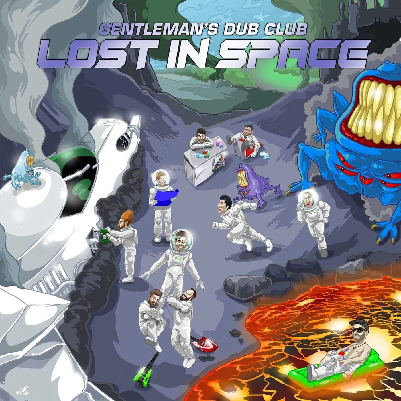 Gentleman's Dub Club Lost in Space Vinyl Record
