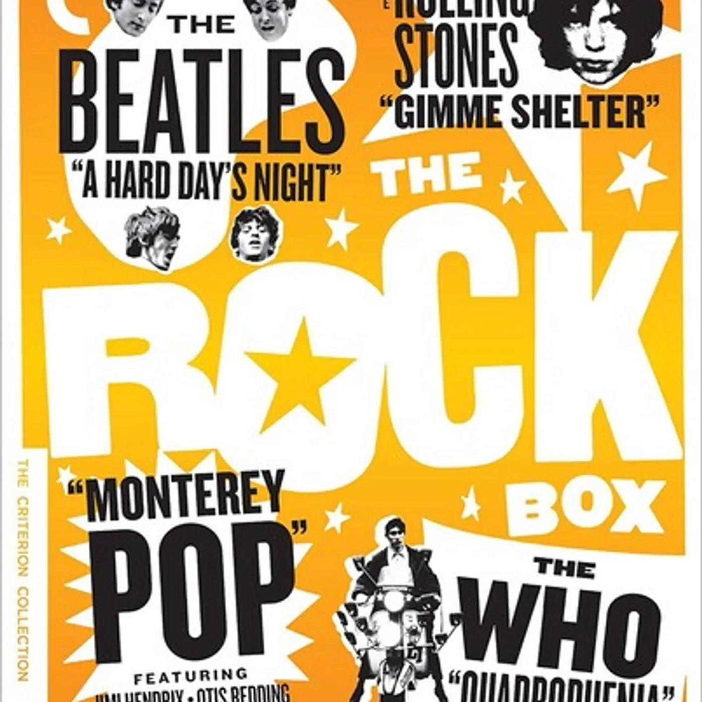 CRITERION COLLECTION ROCK BOX 4 PACK/BD Blu-ray