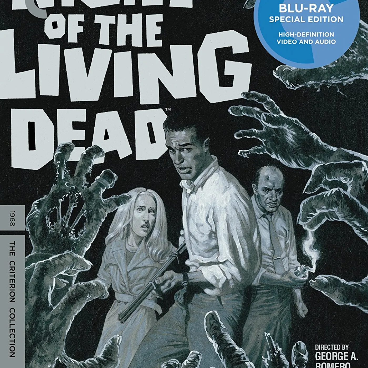CRITERION COLLECTION NIGHT OF THE LIVING DEAD/BD Blu-ray