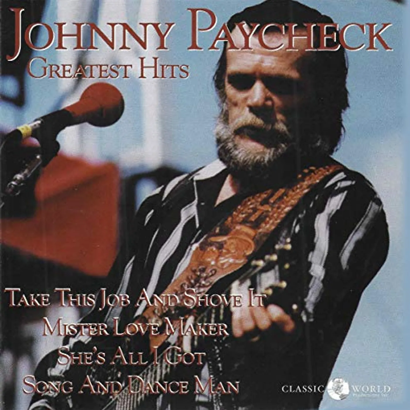 Johnny Paycheck GREATEST HITS CD
