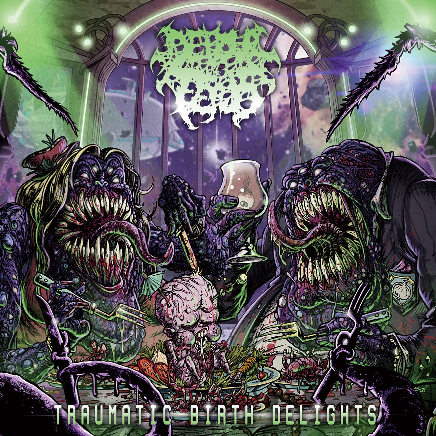 Devour The Fetus TRAUMATIC BIRTH DELIGHT CD