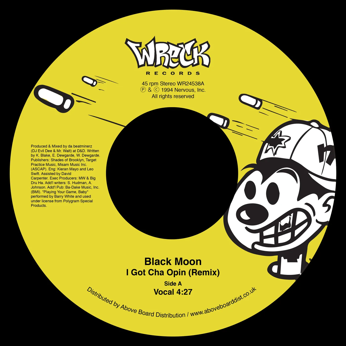 Black Moon I GOT CHA OPIN (REMIX) Vinyl Record