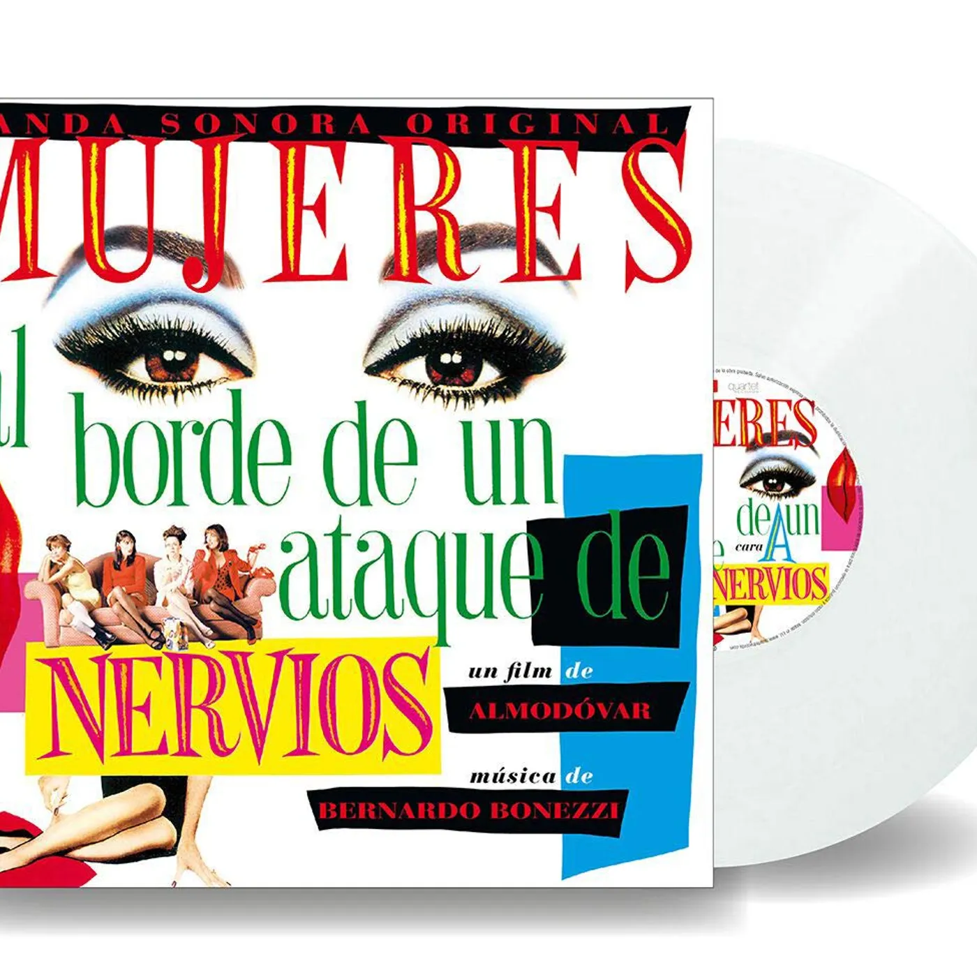 Bernardo Bonezzi MUJERES AL BORDE DE UN ATAQUE DE NERVIOS / Original Soundtrack Vinyl Record