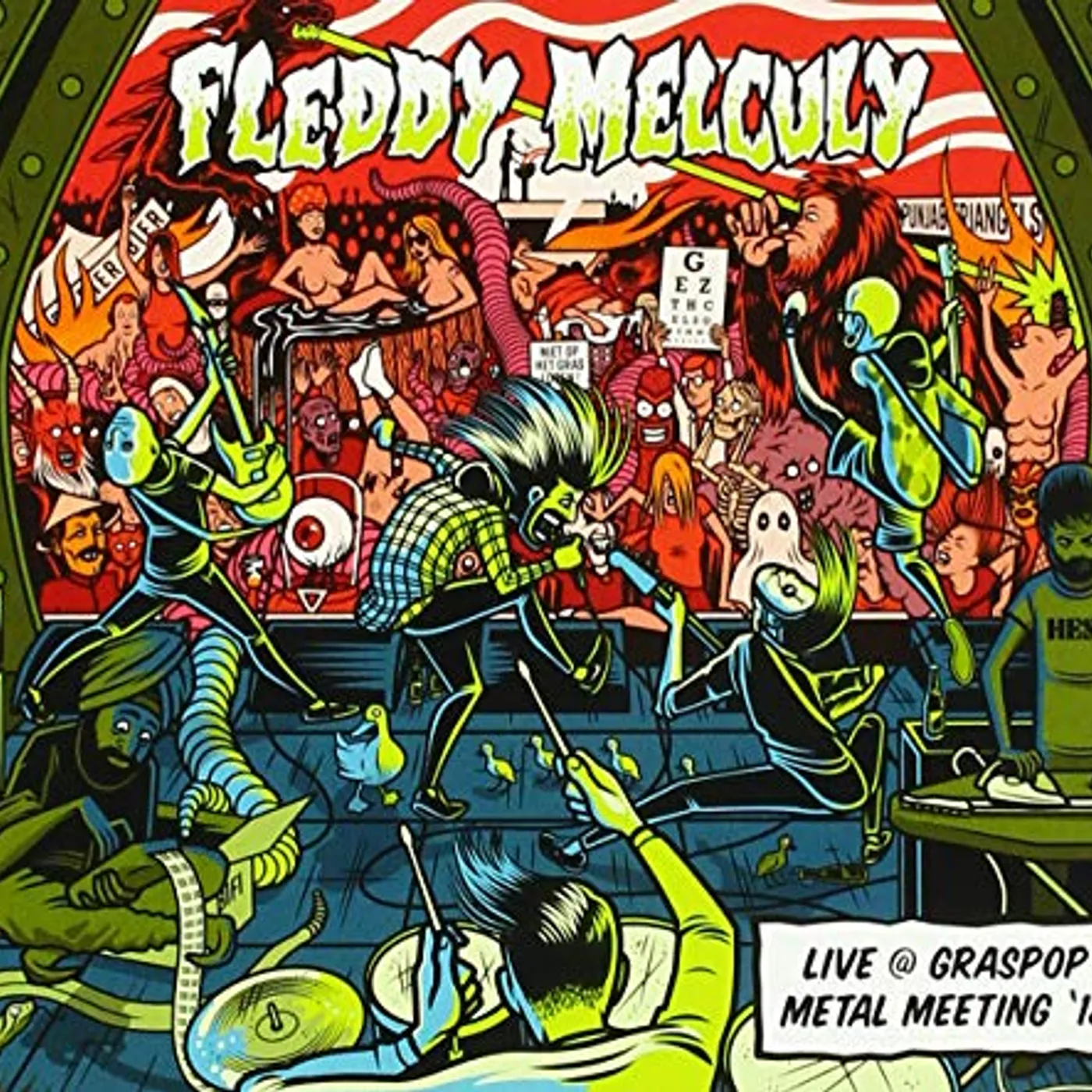 Fleddy Melculy LIVE AT GRASPOP METAL MEETING 18 CD