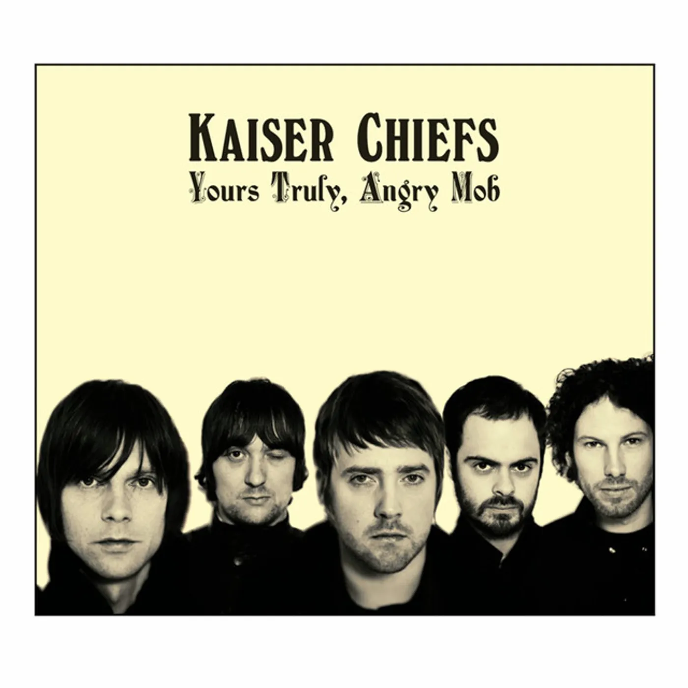 Kaiser Chiefs YOURS TRULY ANGRY MOB Vinyl Record