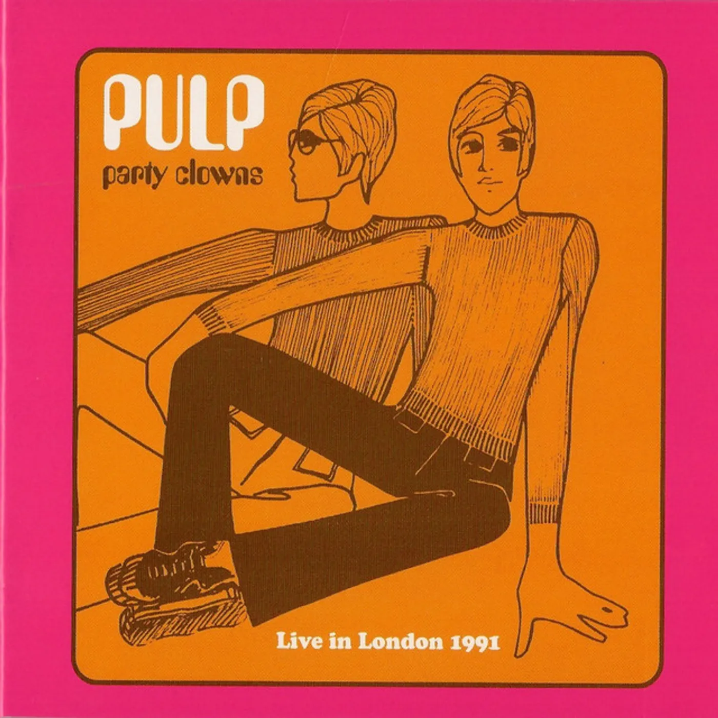 Pulp PARTY CLOWNS: LIVE IN LONDON 1991 Vinyl Record