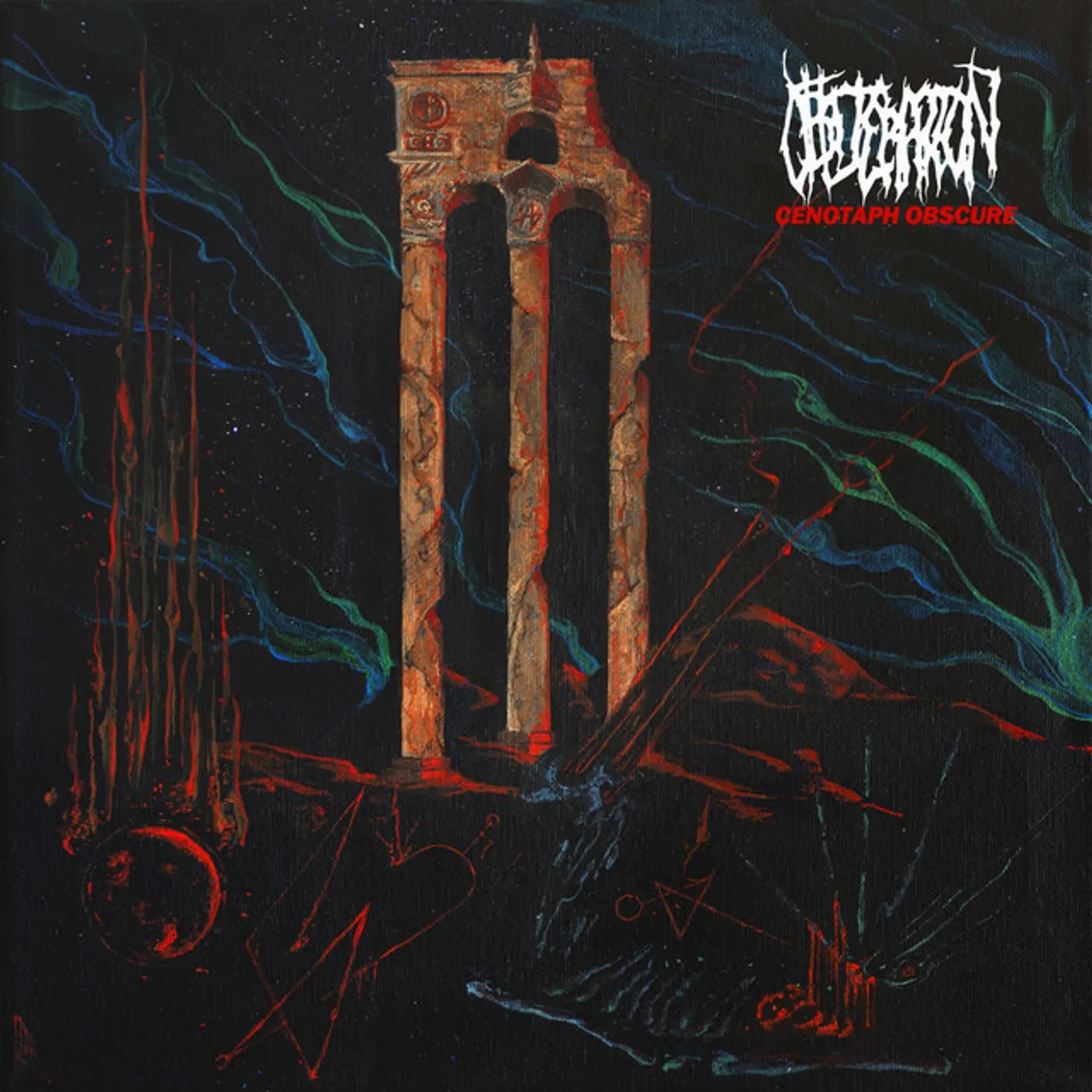Obliteration Cenotaph Obscure Vinyl Record