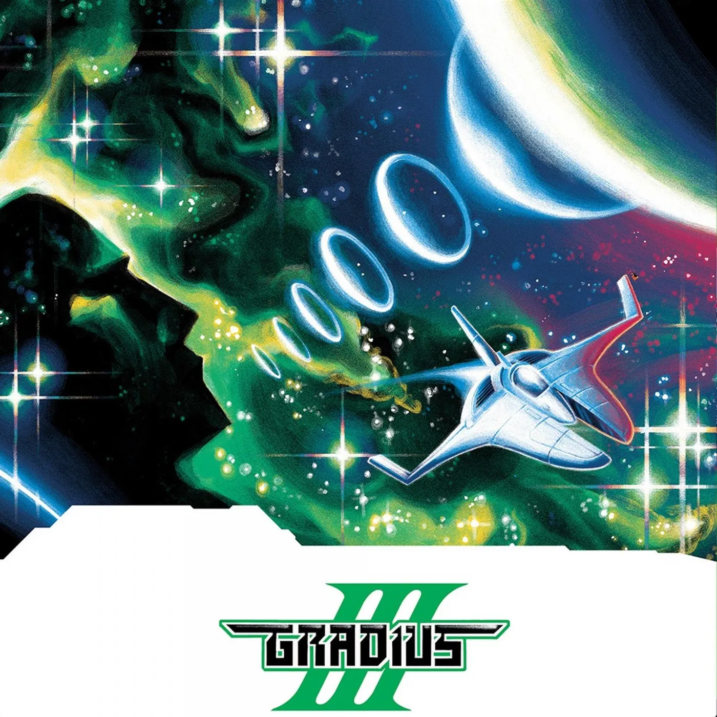 Konami Kukeiha Club GRADIUS III (ORIGINAL SOUNDTRACK) Vinyl Record
