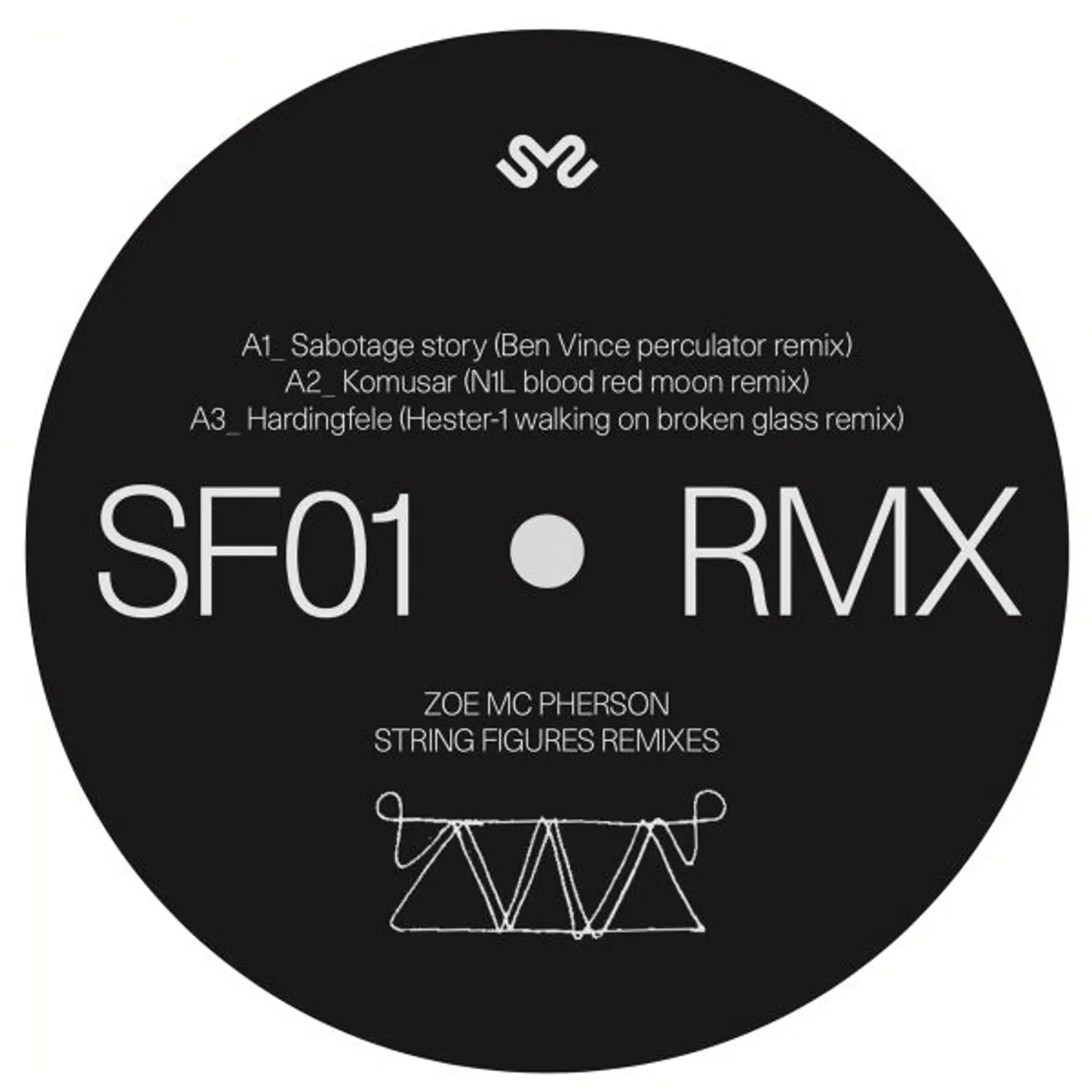 Zoe McPherson STRING FIGURES REMIXES Vinyl Record