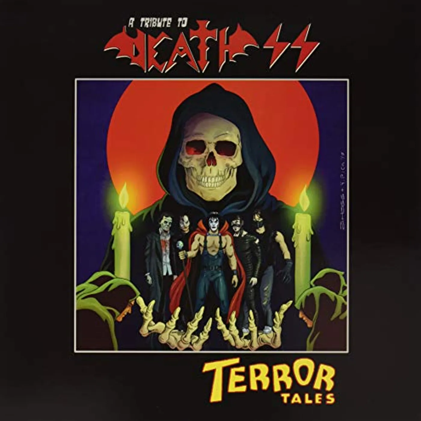 TERROR TALES: A TRIBUTE TO DEATH SS / VARIOUS Vinyl Record