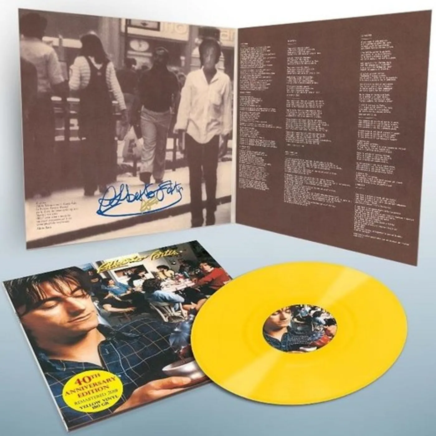 ALBERTO FORTIS 40TH ANNIVERSARY Vinyl Record