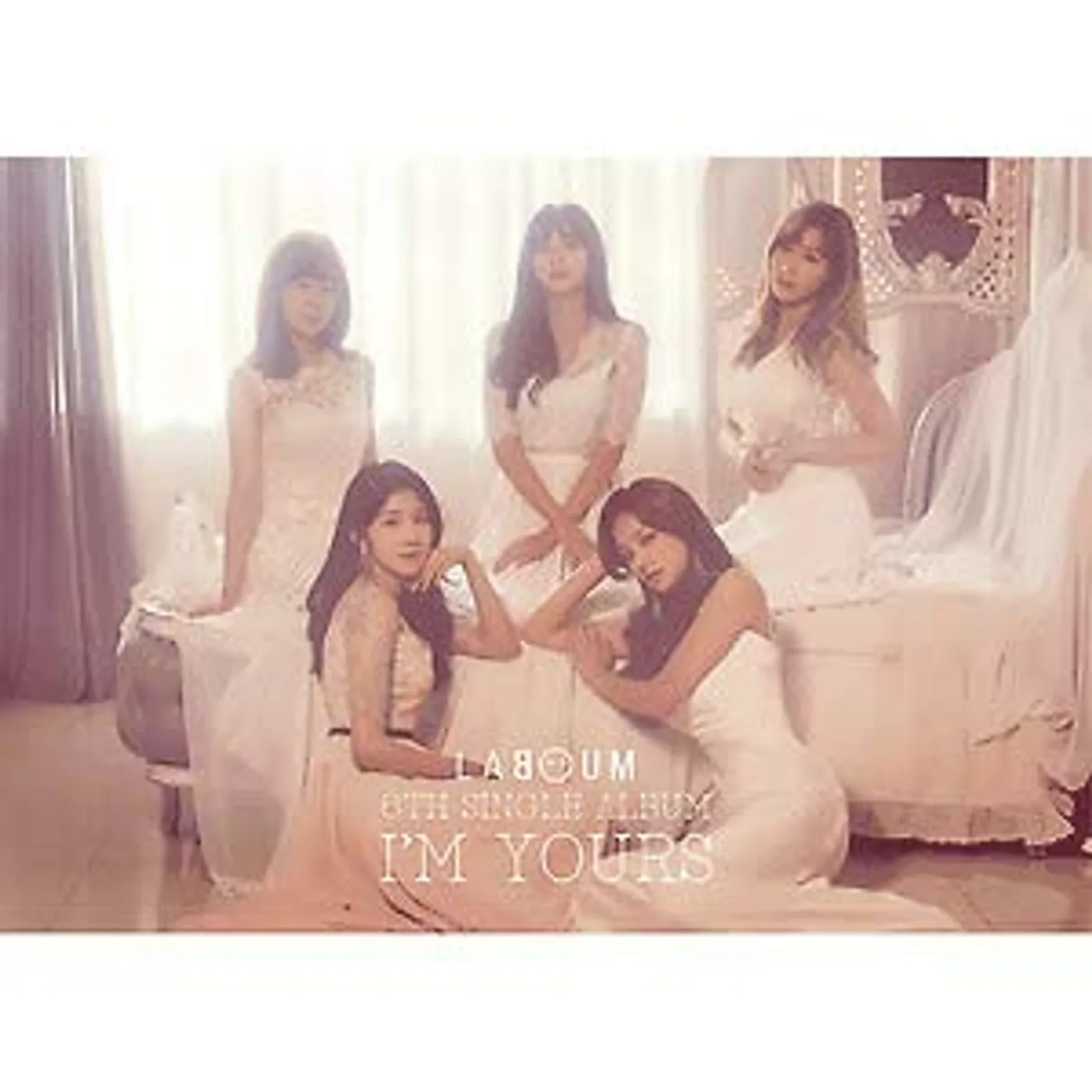 LABOUM 6TH SINGLE ALBUM: I'M YOURS CD