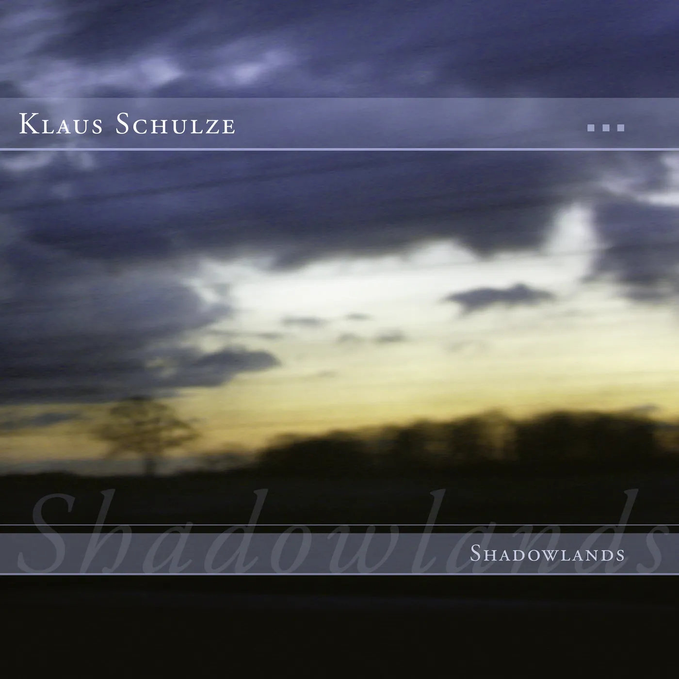 Klaus Schulze Shadowlands Vinyl Record