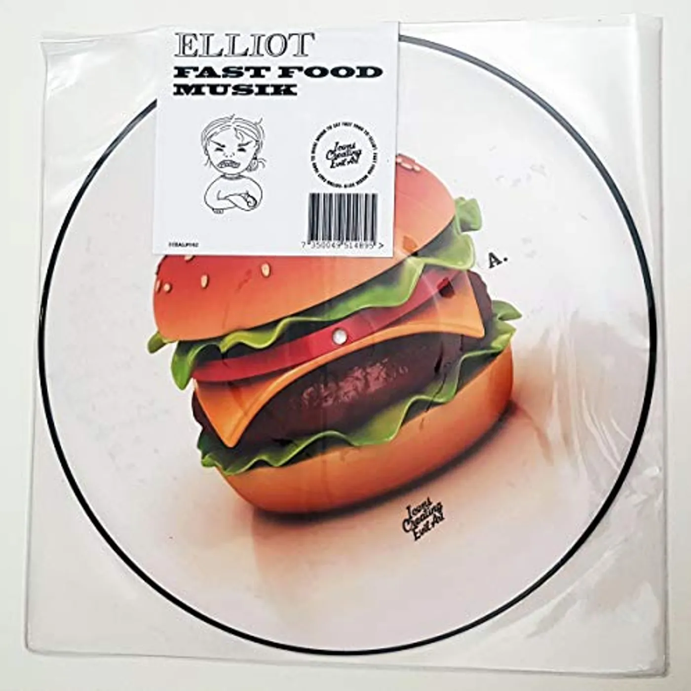 Elliot FAST FOOD MUSIK Vinyl Record