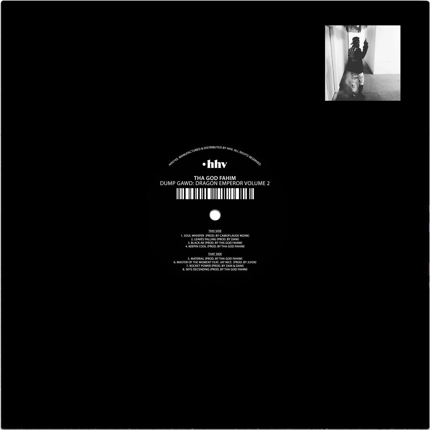 Tha God Fahim DUMP GAWD: DRAGON EMPEROR VOL. 2 Vinyl Record