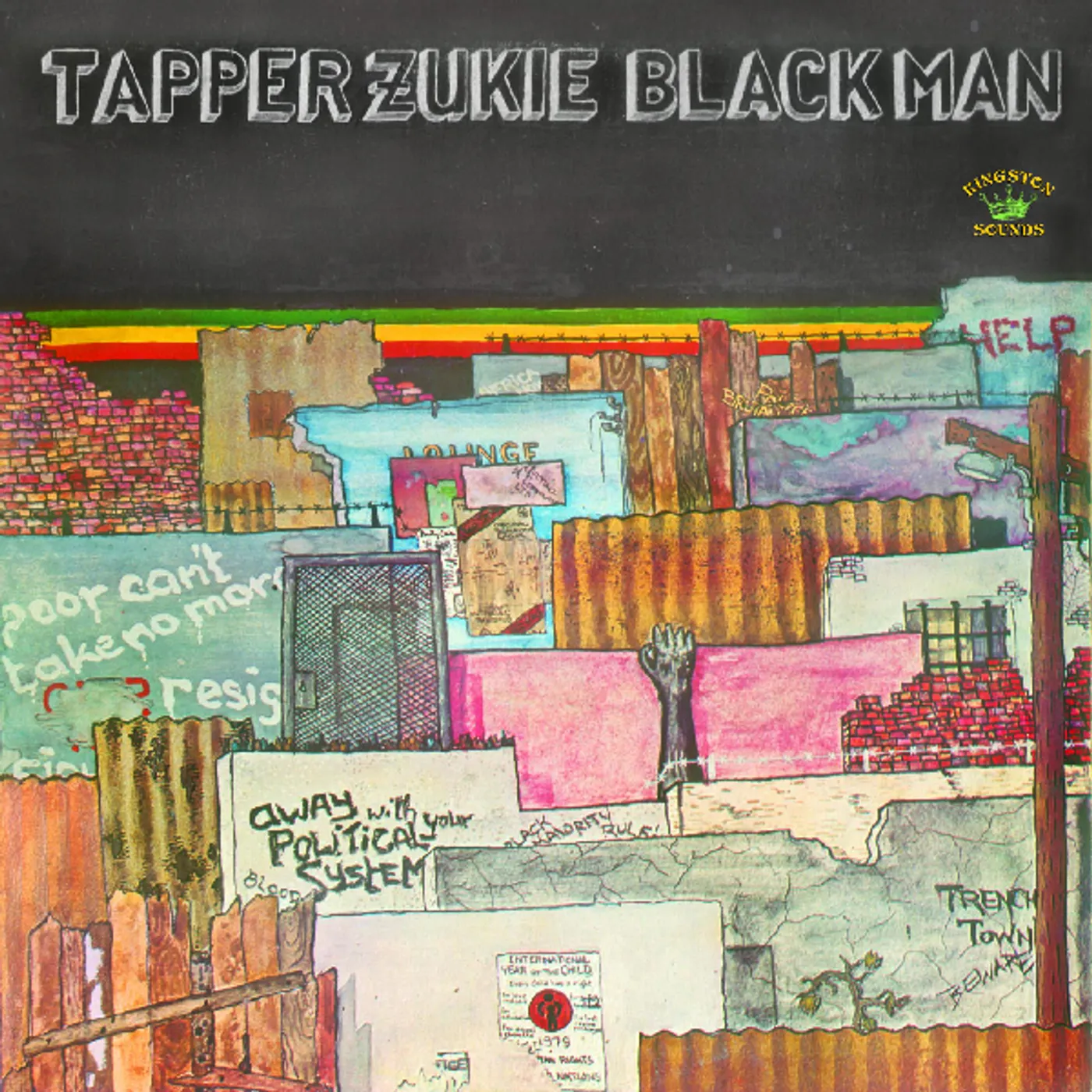 Tapper Zukie Black Man Vinyl Record