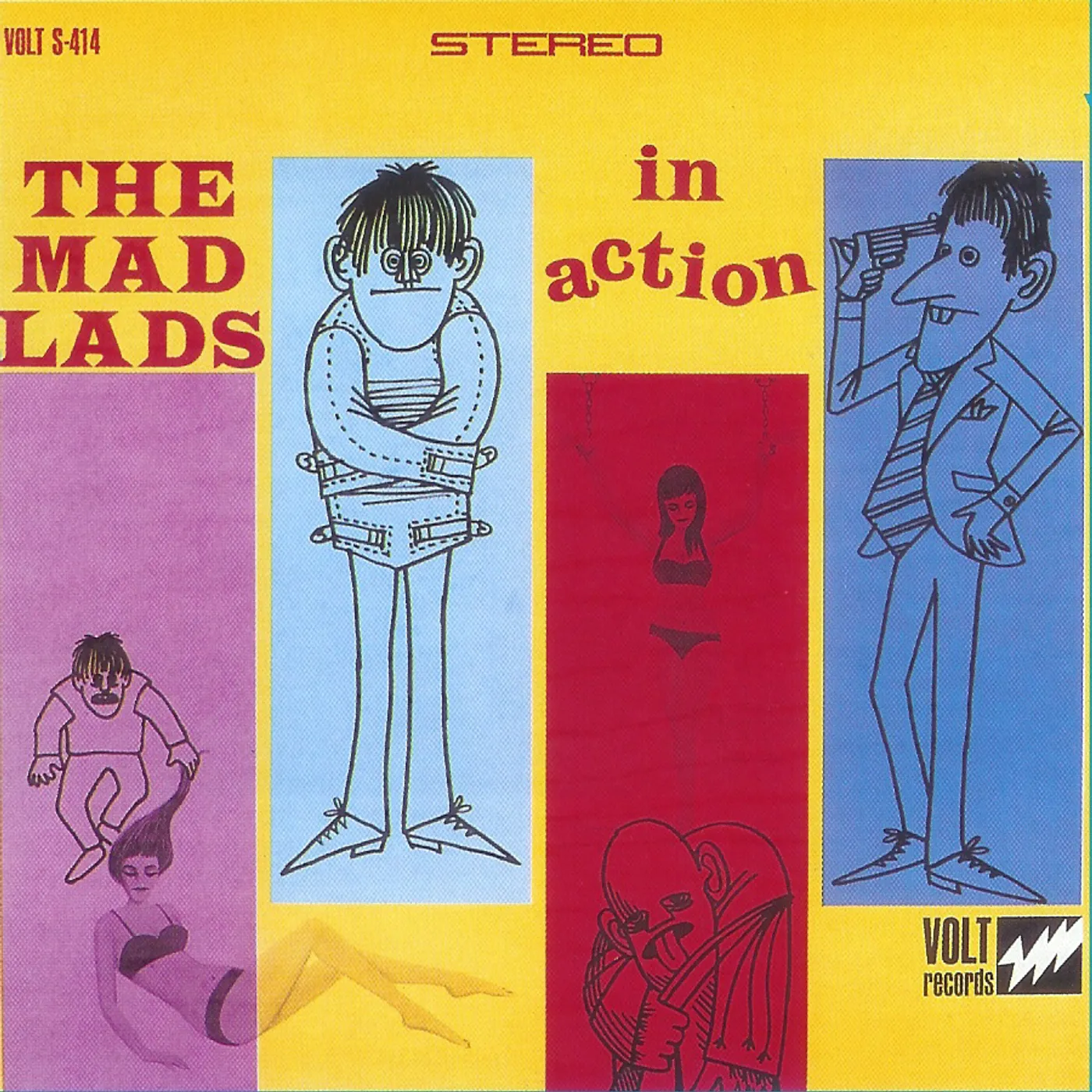 The Mad Lads In Action Vinyl Record