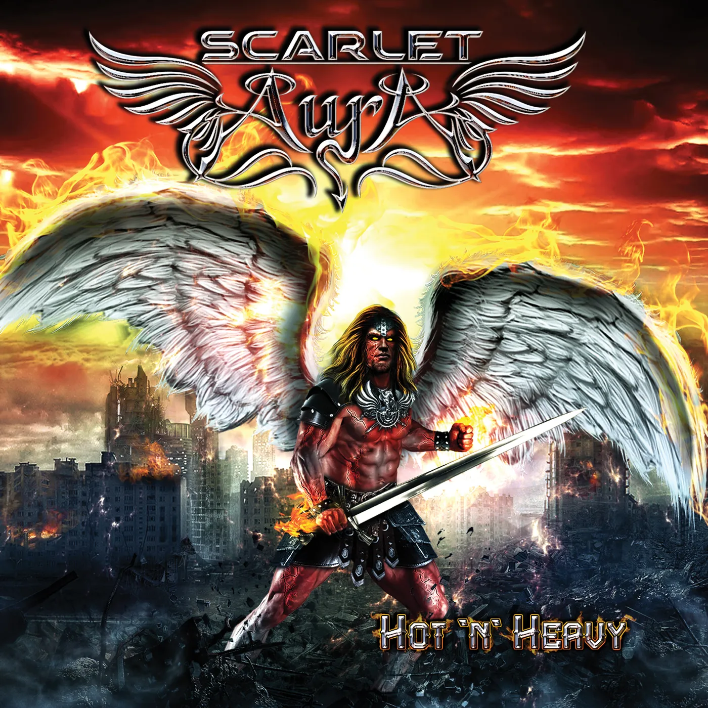 Scarlet Aura HOT'N'HEAVY CD