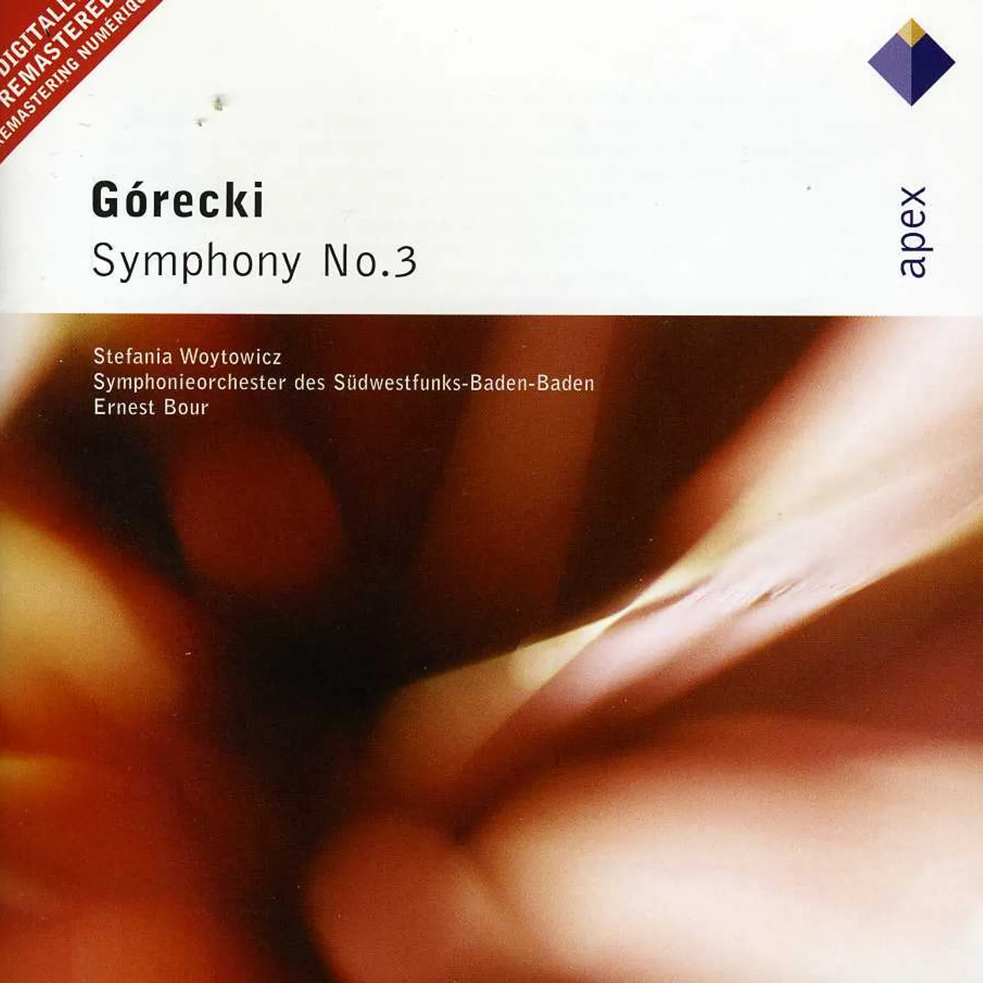 GORECKI / WOYTOWICZ / BADEN-BADEN RSO / BOUR GORECKI: SYM NO 3 CD