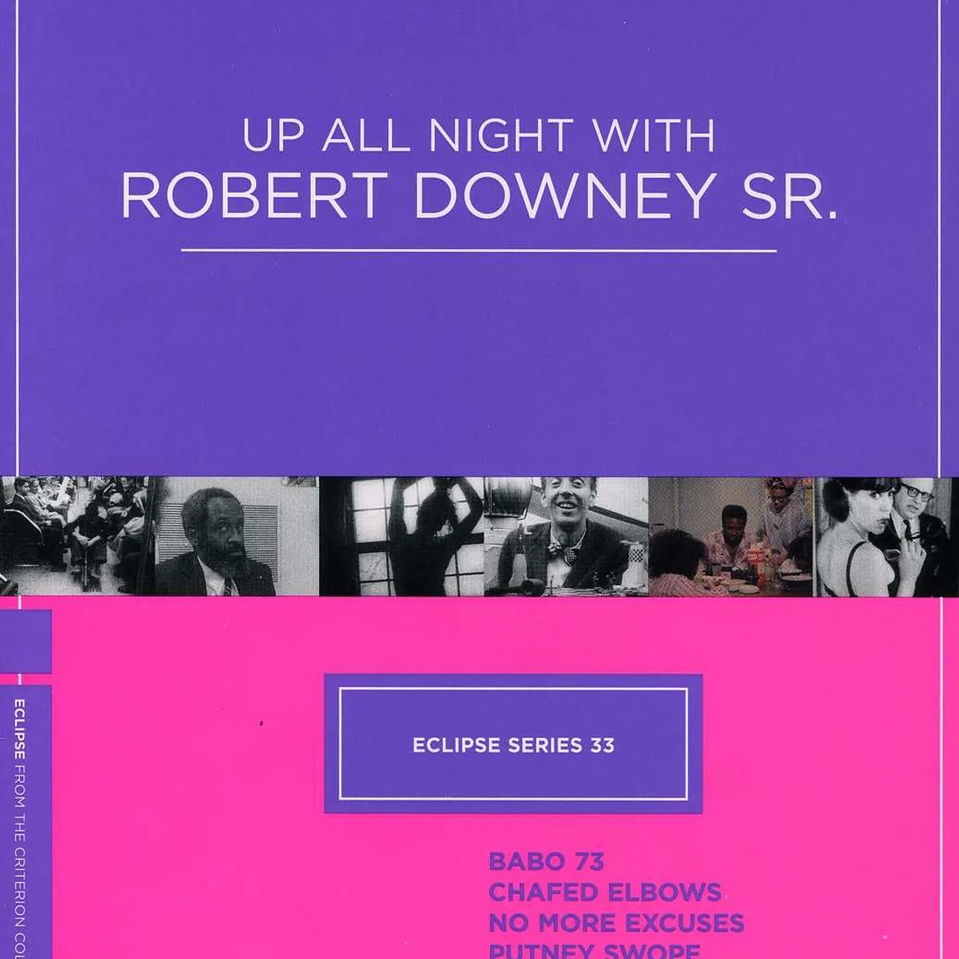 CRITERION COLLECTION ECLIPSE 33 - UP ALL NIGHT WITH ROB/DVD DVD