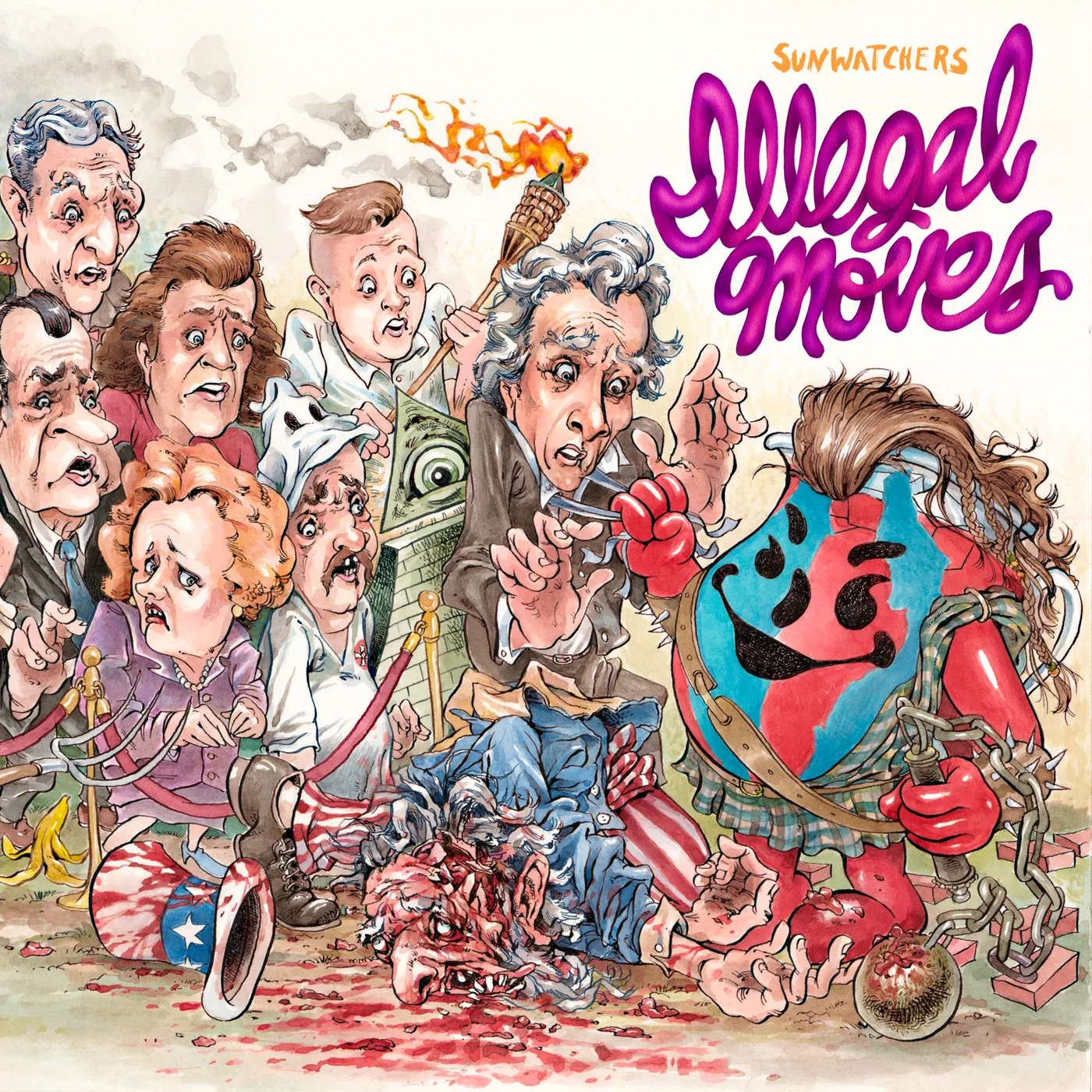 Sunwatchers Illegal Moves Vinyl Record