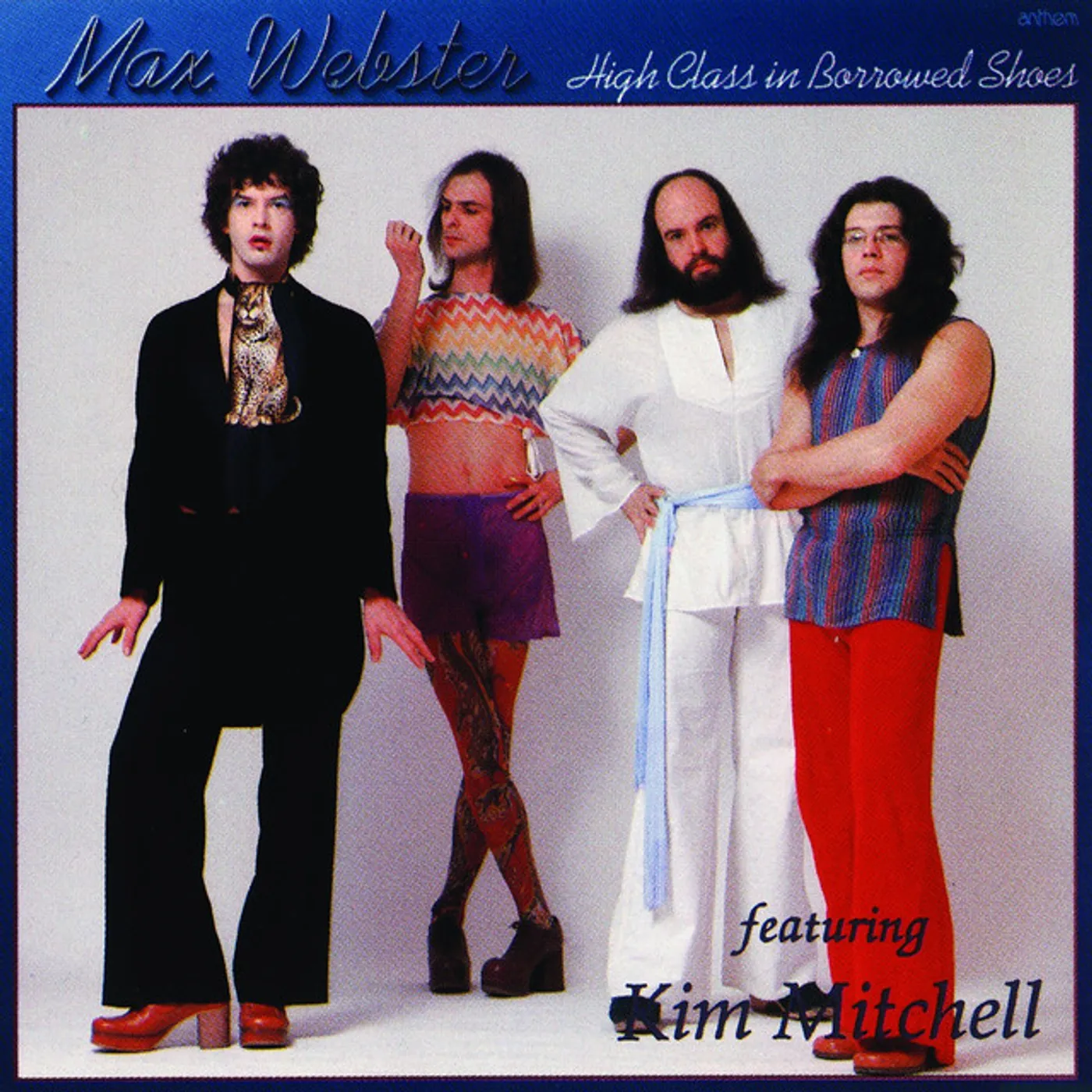 Max Webster HIGH CLASS IN BORROWED Vinyl Record