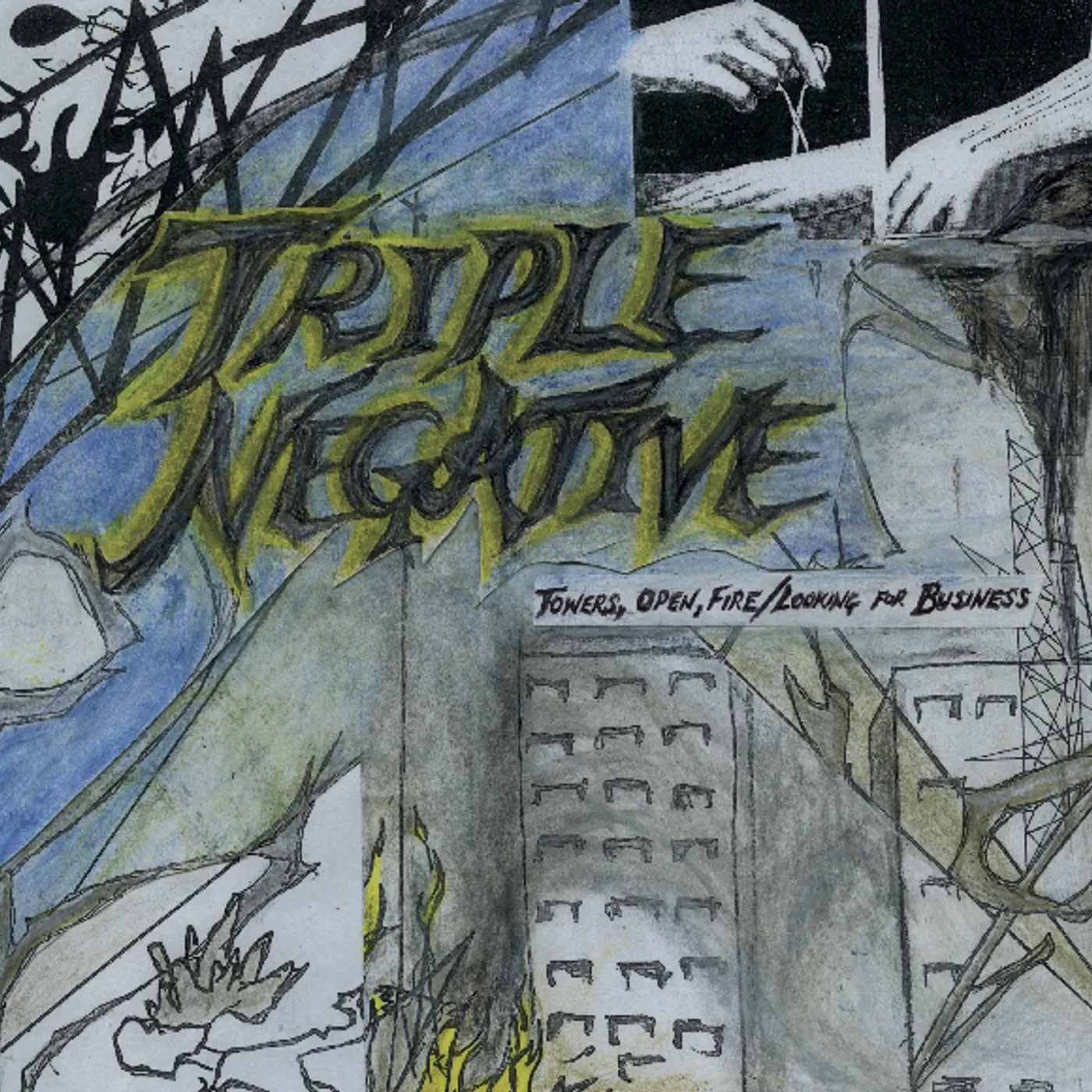 Triple Negative TOWERS OPEN FIRE / LOOKING FOR BUSINESS Vinyl Record