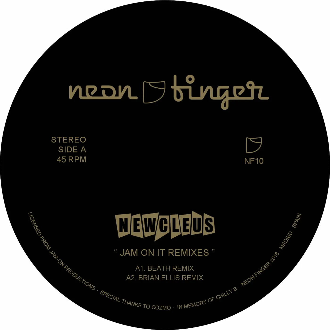 Newcleus Jam On It Remixes Vinyl Record
